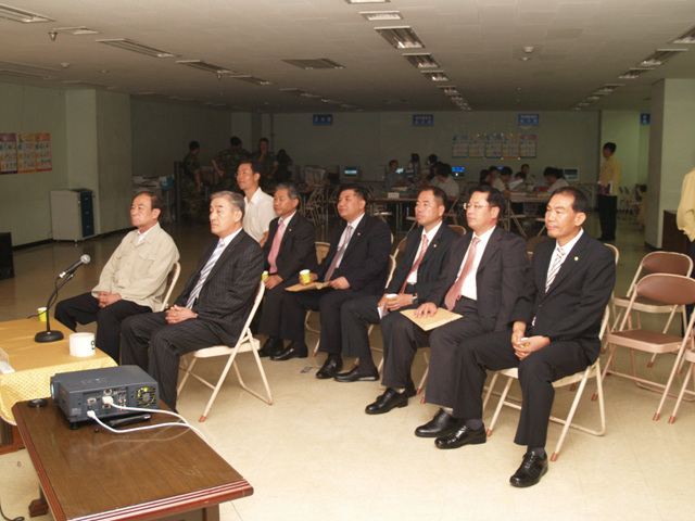 '의장 및 구의원 2006년 8월중 행사참석' 게시글의 사진(2) '을지연습참관2.jpg'