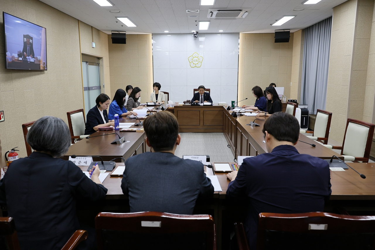 제282회 연수구의회(임시회) 제1차 운영위원회 / 2026.07.20(월)