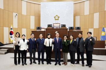 2025년 인천시장 군구 연두방문(연수구의회 방문)/ 2025.2.18(화)