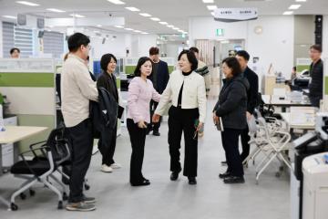 연수구의회 현장 방문(송도 제2청사)/ 2025.10.28(화)