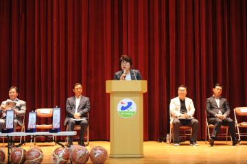 제15회 연수구청장배 농구대회 참석 축사 
